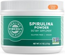 Poudre de Spiruline Vimergy – Protéines végétales concentrées soutient la santé immunitaire et la fonction cardiovasculaire – Vegan, Kosher, sans gluten – 125g