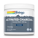 Solaray Activated Coconut Poudre de charbon de coco 500 mg