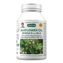 ANDREW LESSMAN Ahiflower Omega-3 avec GLA - 240 Softgels - Source d'acides gras oméga-3 essentiels, équilibrée et à base végétale. Pas de soulèvement, de contaminants ou de mercure. Facile à avaler