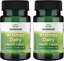 Swanson n-zimes Dairy 90 Veg Kapseln Enzym (2 Packung)