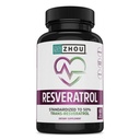ZHOU Resvératrol : 29: Vcp, 1000mg 60ct