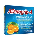 Aderogripa Immune Support Vitamines C, A & D. Supplément liquide.