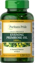 Puritans Pride soirée huile Primrose 1000 Mg avec Gla, 120 comte