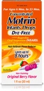 Motrin Bébés Médicaments liquides concentrés gouttes avec Ibuprofène, Berry, 1 fl. oz