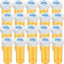 Empty Plastic Medicine Pill Bottles with Child Resistant Caps, 6 Dram Small Prescription Medicine Containers Travel Pill Vials Clear Pill Case Organizers (20 Pack)