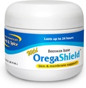 NORTH AMERICAN HERB & SPICE OregaShield - 2 oz - Support pour la peau et la membrane - Huiles d'épices sauvages dans une base de cire d'abeille - dure jusqu'à 24 heures - Non-OGM