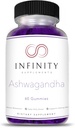 Extra Stärke Ashwagandha Gummie mit Kirsche, Himbeer und Granatapfel Flavor, 60 Graf (Pack von 1)