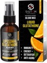 Sistem supplément de glutathion liposomique, antioxydants, nettoyage de détox, supplément de soutien immunitaire, vitamine C, spray liposomique, sérum de glutathion, saveur d'agrumes tropicaux