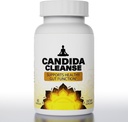 Candida Cleanse- Gut & Colon Support, Advanced Probiotic & Herbal Formula, Natural Herbal Formula, Oregano Leaf, Wormwood, Black Walnut, Caprylic Acid-1 für Herren & Frauen, 60 Kapseln