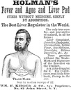 Liver Pad Publicité Namerican Patent Medicine Publicité 1876 Pour HolmanS Fever et Ague Liver Pad Poster Imprimer par (18 x 24)