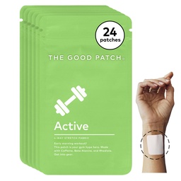 Le bon patch actif, le soutien énergétique, le patch naturel avec caféine, Beta Alanine, Rhodiola, le bien-être utilitaire de l'usine, libération soutenue (24 Patches totales)