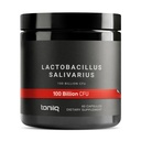 Toniiq 100 milliards CFU Lactobacillus Salivarius Probiotic - Nombre d'UFC le plus élevé vérifié - Laboratoire tiers testé pour la puissance - 60 capsules végétariennes - 30 portions - TQ vérifié
