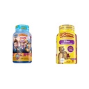 L'il Critters Paw Patrol Vites Multivitamine pour les enfants, 190 Gummies et L'il Critters Fiber Gummy Supplément pour les enfants, 90 Gummies
