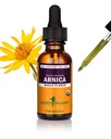 Extrait liquide d'Arnica biologique certifié Herb Pharm pour un support de douleur mineur, 1 Fl Oz