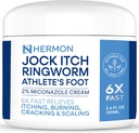 Crème antifongique Jock Itch, Traitement de la tordeuse pour les humains, Traitement du psoriasis, Traitement de la tordeuse Psoriasis, Crème de la tordeuse pour les humains, Baume du pied et du corps, Fournit un soulagement apaisant-100g