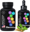 Collagène liquide & Ashwagandha et pur Safran Extrait Capsules de beauté et de soutien énergétique