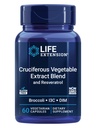 Prolongation de vie Extrait de légumes crucifères et resvératrol, Brocoli, Cabotage, resvératrol, Supports Protection cellulaire, Sans gluten, Non-OGM, Végétarien, 60 Capsules