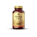 Solgar 1300 mg Omega 3-6-9-60 Softgels - Soutien à la santé des articulations et de la peau - Non-OGM, sans gluten - 20 portions