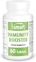 Supersmart - Immunität Booster - Immunsystem Booster Supplement - Sore Throat Coat - mit Echinacea Extract, Beta Glucans, Vitamin C & Zink | Non-GMO & Gluten Free - 60 Tabletten