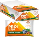 PROBAR - MEAL Bar, Superberry & Greens, Non-GMO, Glutenfrei, Gesund, Pflanzenbasiert, Ganzwertig Zutaten, Natürliche Energie (12 Zähler)
