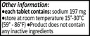 Natriumchlorid Tabletten 500 mg (0,5 Gramm), USP Normalsalz Tabletten - 200 Tabletten von CitraGen Pharmaceuticals, Inc.