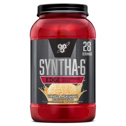 BSN SYNTHA-6 Poudre de protéines de bord, poudre de protéines de vanille avec lactosérum hydrolysé, caséine micellaire, isolat de protéines de lait, faible teneur en sucre, 24g de protéines, milkshake de vanille, 28 portions
