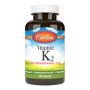 Carlson - Vitamin K2 MK-4 (Menatetrenone), 5 mg, Vitamin K Supplement, Knochenunterstützung, K2 Vitamin, Sojafrei, Vitamin K-2, 180 Kapseln