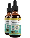 Prostavec Advanced Prostate Support Supplement - Flüssige Formel für schnellere Absorption mit Pygeum, Saw Palmetto, Sting Nettle + Turmeric & Damiana - Vegan, Non-GMO - 4 fl oz