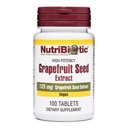 NutriBiotic – Grapefruit Seed Extract Tabletten 125mg, 100 Count | Premium Grade GSE mit Bioflavonoiden | Potent Immune & Overall Health Support | Einfach zu Schlucken | Vegan, Glutenfrei, Non-GMO