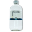 Vrai Argent Ionique Gratuit - 20 ppm: 500mL dans bouteille en verre transparent