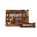 ANDREW LESSMAN Secure Complete Meal Replacement Bars - Chocolate Brownie Almond Crunch - 12 ct Box - 7g Protein. 11 Vitamine plus Inulin Fiber. Low Calorie. Gluten und Milchfrei, Vegan, Non-GMO