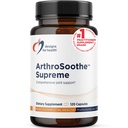 Designs für die Gesundheit ArthroSoothe Supreme - Joint Support Supplement für Erwachsene mit Glucosaminsulfat, Quercetin, Grünlippmuschel, MSM, chinesischer Schädelkappe + Mehr - Nicht-GVO (120 Kapseln)