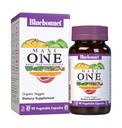 Bluebonnet Nutrition Maxi One (mit Eisen), Ganzes Essen Mehrere, Enzyme, Energie, Vitalität, Gluten-frei, Kosher, Dairy-frei, Vegetarisch Freundlich, Soja-frei, Non-GMO, 90 Gemüse Kapsel, 3 Monate Versorgung, Beige