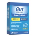 Le stress probiotique pour les hommes et les femmes, ralentit le vieillissement digestif, stimule le système immunitaire, favorise le calme, Ashwagandha, L-glutamine, non-OGM, sans gluten et végétalien, 5 milliards CFU, 30 capsules
