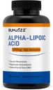 Alpha acide lipoïque 600mg, aide à soutenir le métabolisme du glucose et les antioxydants régénérés non-OGM - sans gluten - sans soja - 60 Compte