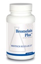 Recherche en biotique Bromelain Plus Lactose sans laiterie sans soutien digestif, soutient des voies physiologiques saines et équilibrées, relaxation musculaire et confort, Bromelain 2500 MCU g, Papain 100 comprimés