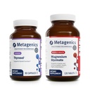 Groupe Métagène - Thyrosol et Glycinat de magnésium - 90 Compte de Thyrosol pour la santé thyroïde - 120 comprimés de Glycinat de magnésium pour le soutien du système nerveux