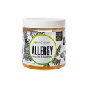 Dans Clover Natural Dog Allergy Relief Supplement with Turmeric - BioResiliant Treat Powder Supplement pour les chiens avec des allergies saisonnières, la mangosteen aide à maintenir des niveaux d'histamine