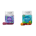 OLLY Constipation Relief Gummies 30ct + Chillax Kids Calm Chews 50ct