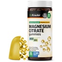 Magnesiumgummis für Damen und Herren - 400 mg Stärke - 90 Vegan Chews - Chewable Magnesium Citrate Supplements - Pectin-Based