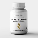 GLP-1 Supplement – 300 Billion AFU Akkermansia Muciniphila Probiotic + Prebiotics & Organic Berry Extracts – Gut Lining, Digestion, Metabolism – 120 Kapseln für Damen & Herren