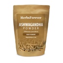HerbesForever Ashwagandha Powder 230g I Cerise d'hiver, non-OGM, végétalien, sans gluten I Ayurvedic Stress-Buster soutient le booster d'énergie, la vitalité et le rajeunisseur.
