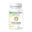 Dr Clark Sélénium Supplément 200 Mgg - Capsules alimentaires avec minéraux essentiels - Améliore la fonction thyroïdienne, support immunitaire - 100 Capsules