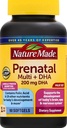 Vitamine prénatale + DHA Softgel avec acide folique, iode et zinc, 90 Nombre