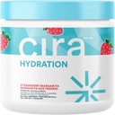 Cira Hydration Powder (45 Servierungen) - Elektrolyt-Getränk-Mix mit Himalaya Salz für Dehydration Relief und Erholung - Erdbeer Margarita