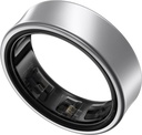 SAMSUNG Galaxy Ring, AI Smart Ring, Size First w/Size Kit, Pas d'abonnement à l'application, Fitness Monitor, Sleep Tracker, Jusqu'à 7 jours Batterie, Taille 8, Titanium Silver [US Version, Garantie du fabricant 1Yr]