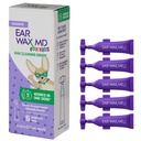 eosera® Wax d'oreille MD® pour les enfants - gouttes nettoyantes de cire d'oreille, flacons de 5pk (à action rapide) Breaks Down & Dissolves Wax d'oreille aussi peu que 1 traitement