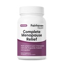 Fairhaven Health Complete Ménopause Relief (en anglais seulement) Supplément à la ménopause non hormonale pour les femmes Relief des éclairs chauds, des sueurs nocturnes et des échangistes (en anglais seulement) Gluten, laiterie, sans soja 30 capsules