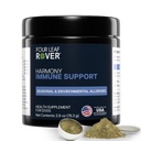 Harmony - Skin & Coat Supplement mit Quercetin für Hunde - Balanced Histamine Unterstützung für saisonale und ökologische Allergien - Veterinär formuliert
