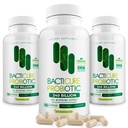 Bacticure Probiotic 180 Kapseln | Probiotics Supplement w/High CFU Formel für Männer & Frauen | Präbiotika & Verdauungsenzyme für Verdauung & Gut Gesundheit, Vaginale Gesundheit, Colon Cleanse, Immununterstützung